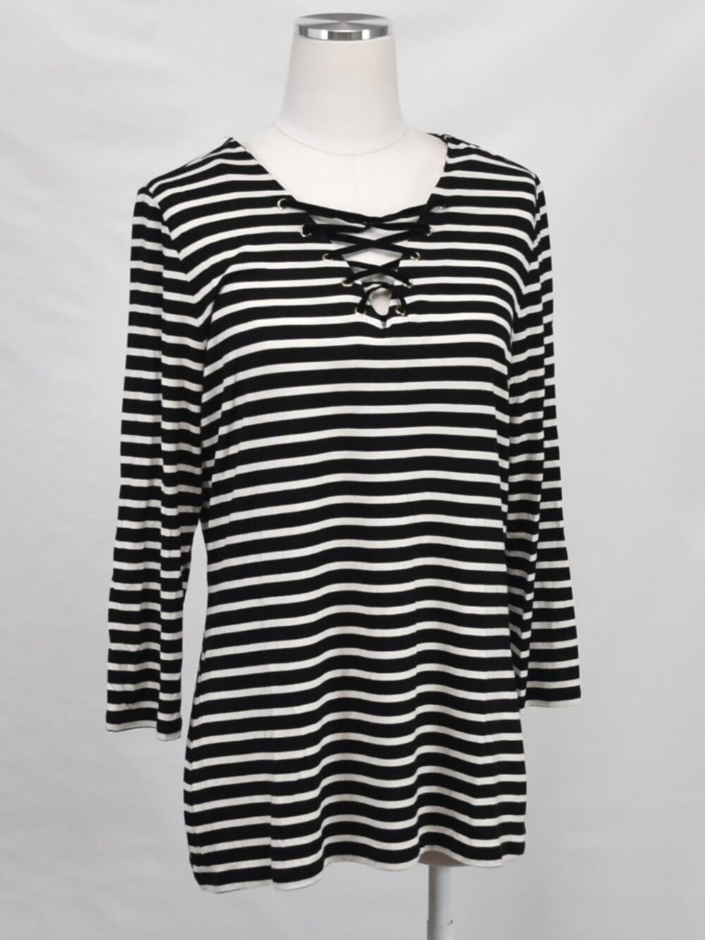 I.N.C. International Concepts Striped TopSize XL